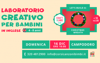 Laboratorio Creativo per Bambini in Inglese tra Padova e Vicenza