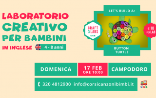 Laboratorio Creativo per Bambini in Inglese tra Padova e Vicenza