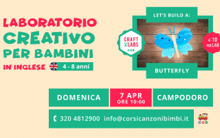 Laboratorio Creativo per Bambini in Inglese tra Padova e Vicenza