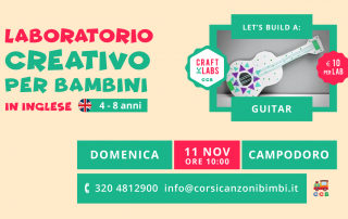 Laboratorio Creativo per Bambini in Inglese tra Padova e Vicenza